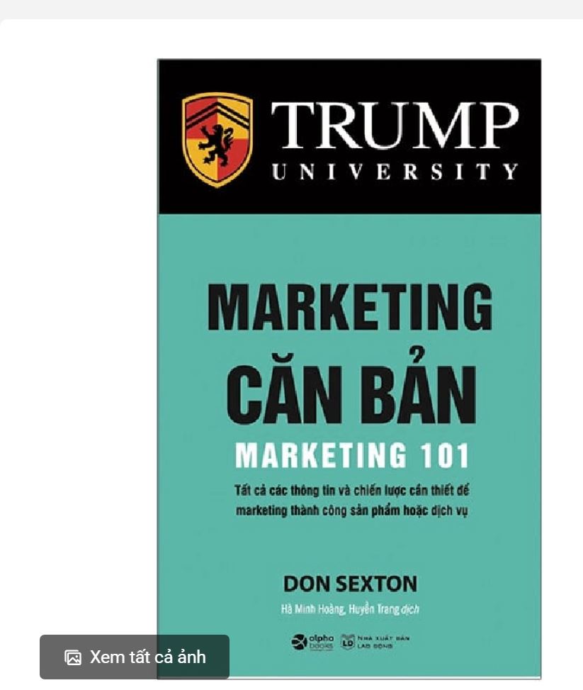 review sách “Marketing Căn Bản – Trump: Marketing 101