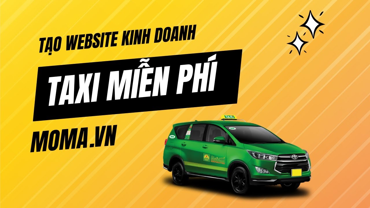 Tạo website xe ghép miễn phí moma.vn